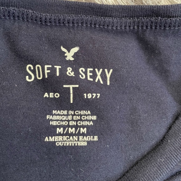 American Eagle Outfitters Soft & Sexy Graphic Top - Picture 9 of 11